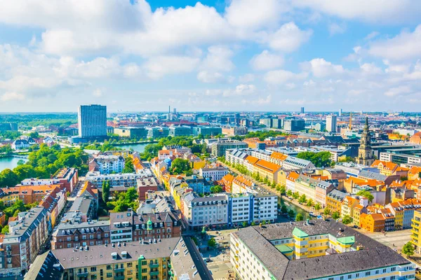 Veduta aerea di Copenaghen — Foto Stock
