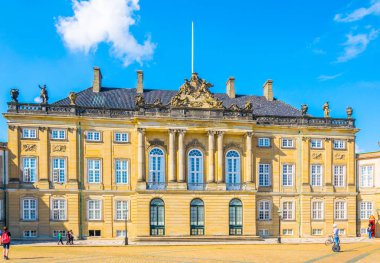 Kopenhag, Danimarka 'daki Amalienborg Sarayı