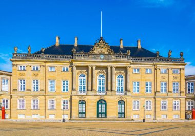 Kopenhag, Danimarka 'daki Amalienborg Sarayı