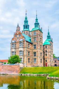 Danimarka'nın başkentine Copenhagen kalede Rosenborg Slot.