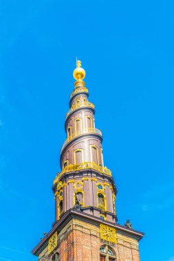 Spire kilise bizim Saviour, Kopenhag, Danimarka.