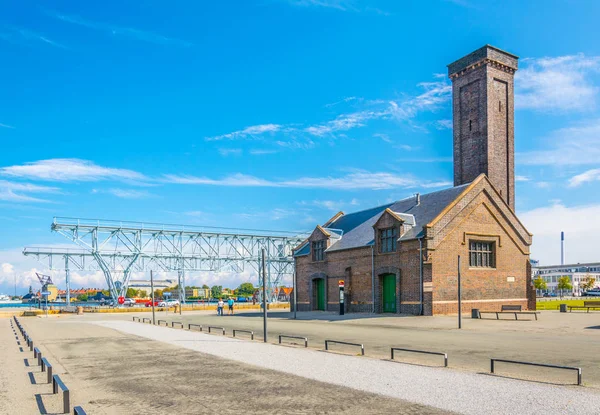 Vista de un antiguo puerto industrial en el centro de Copenhague, Dinamarca . —  Fotos de Stock