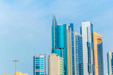 Kuveyt'teki gökdelenlerin detayı