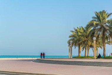 Corniche görünümü - Kuveyt gezinti