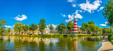 Breda Valkenberg parkta Deniz Feneri, Hollanda