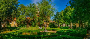 Prinsenhof garden in Delft, Netherlands