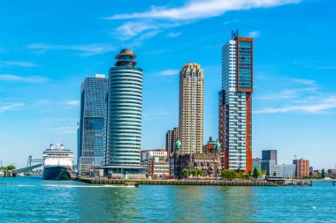 Hollanda Amerika hattı ve Rotterdam, Netherl diğer gökdelenler