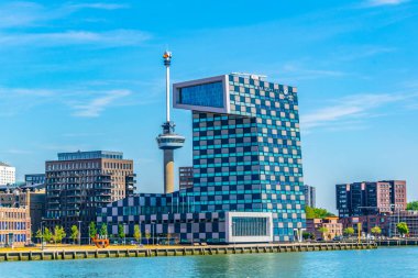 Periscope- seat of the Netherlands maritime university n Rotterd