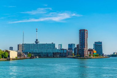 Rotterdam'daki Yeni Maas Nehir Kenarı, Hollanda