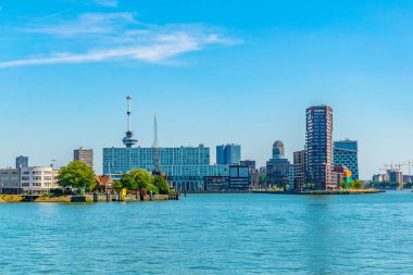 Rotterdam'daki Yeni Maas Nehir Kenarı, Hollanda