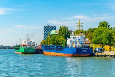 Rotterdam'daki Yeni Maas Nehir Kenarı, Hollanda