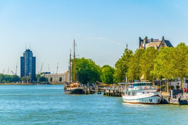 Rotterdam'daki Yeni Maas Nehir Kenarı, Hollanda