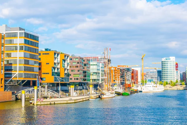 Vue du quartier hafencity à Hambourg, Allemagne . — Photo