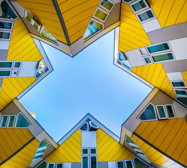 Famous cube houses in Rotterdam, Netherlands — Stock Photo, Image