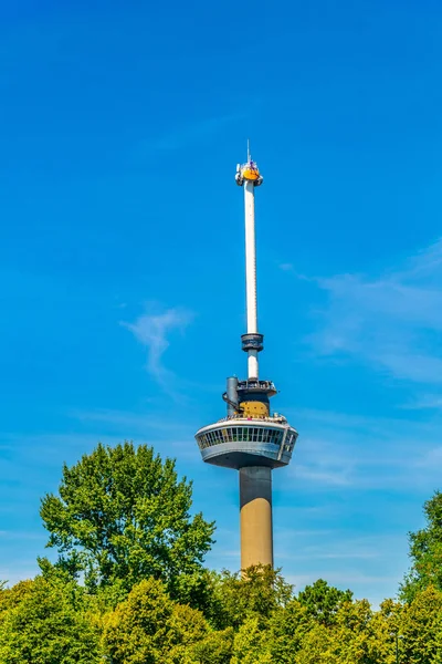 Euromast tower en Rotterdam, Países Bajos — Foto de Stock