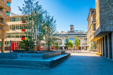 Hollanda Amerika hattı ve Rotterdam, Netherl diğer gökdelenler