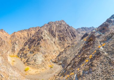 Muttrah, Muscat, Umman ünlü c38 yürüyüş parkuru çevreleyen Umman Doğa.