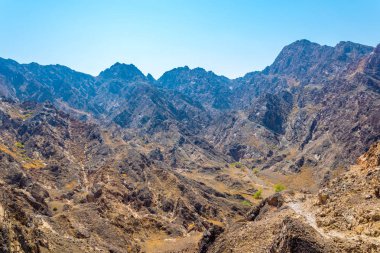 Muttrah, Muscat, Umman ünlü c38 yürüyüş parkuru çevreleyen Umman Doğa.