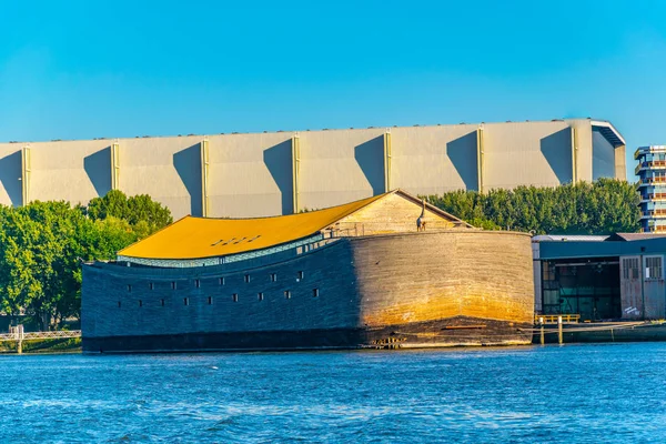 Replice of Noah\'s ark in Rotterdam, Netherlands