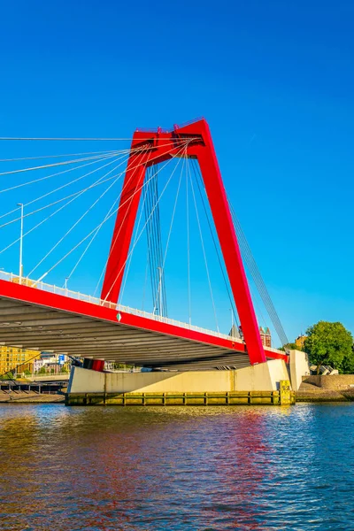 Willem bridge in Rotterdam, Netherlands — 스톡 사진