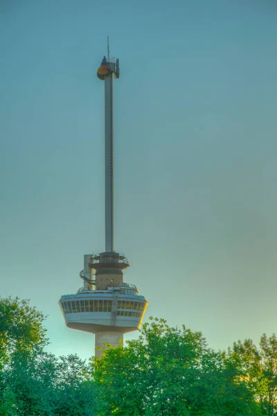 Euromast tower in Rotterdam, Netherlands — Stock Photo, Image