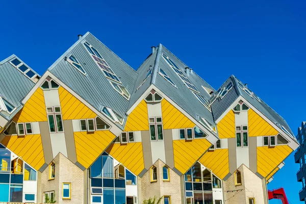 Famous cube houses in Rotterdam, Netherlands — Stock Photo, Image