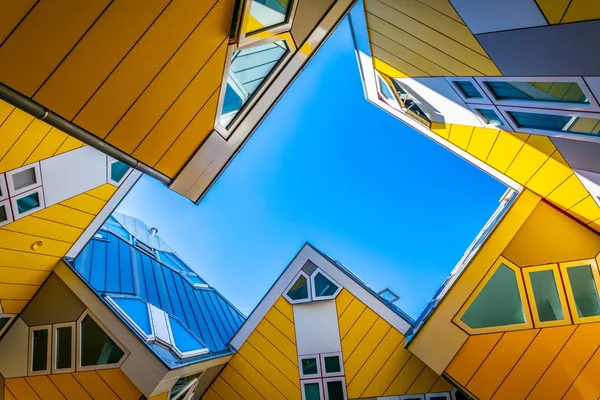 Famous cube houses in Rotterdam, Netherlands — Stock Photo, Image