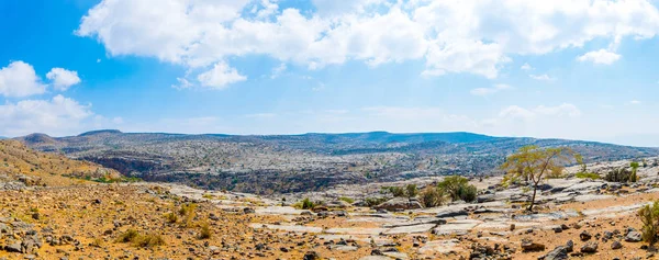 Vista sobre la montaña Jebel Shams en Omán . —  Fotos de Stock