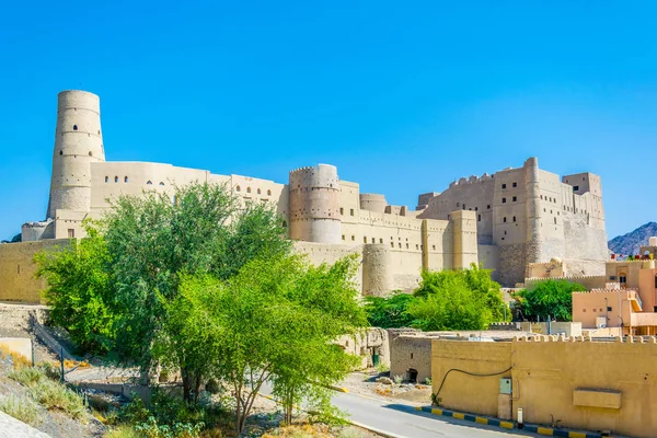 Pevnost Bahla v roce Dakhiliya, Omán. — Stock fotografie