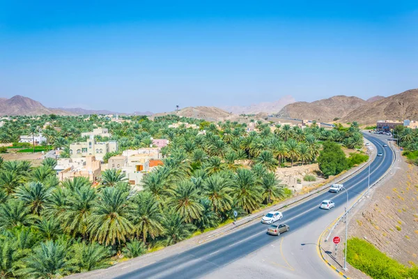 Bahla Cidade em Bahla Fort em Ad Dakhiliyah, Omã — Fotografia de Stock