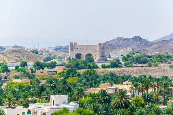 Bahla Cidade em Bahla Fort em Ad Dakhiliyah, Omã — Fotografia de Stock