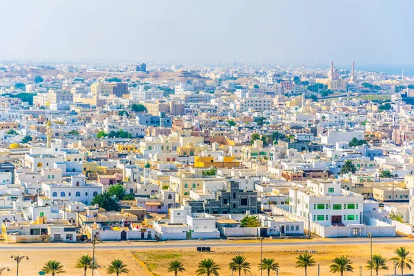 Vista aérea de la ciudad omaní Sur . —  Fotos de Stock