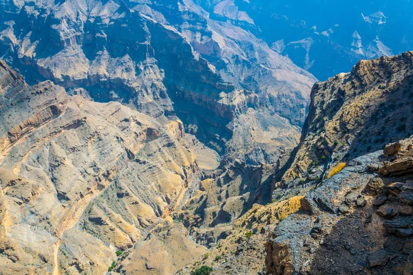 Umman'daki Jebel Shams Dağı'nda 