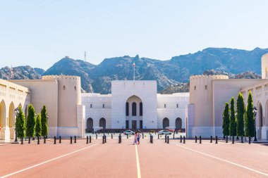Muscat'taki Umman Ulusal Müzesi'nin görünümü.