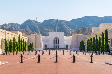 Muscat'taki Umman Ulusal Müzesi'nin görünümü.