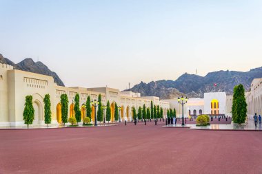 Muscat'taki Umman Ulusal Müzesi'nin görünümü.