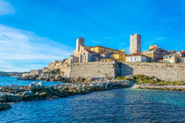 Antibes sahil manzarası, Fransa