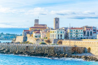 Antibes sahil manzarası, Fransa