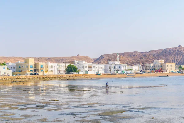 Vista de la ciudad de Al Ayjah, Omán . — Foto de Stock
