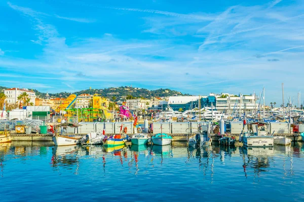Haven van Cannes, Frankrijk — Stockfoto