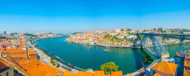 Porto Panoraması, I. Luis Köprüsü, Portekiz.