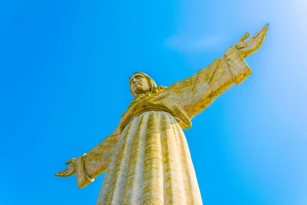 Cristo Rei monument av Jesus Kristus i Lissabon, Portugal — Stockfoto