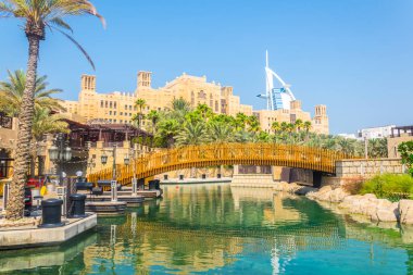 Burj al Arab Dubai, Bae Madinat Jumeirah otelden görüldü
