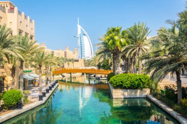 Burj al Arab Dubai, Bae Madinat Jumeirah otelden görüldü
