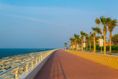 Dubai palmiye jumeirah yapay adada Promenade.