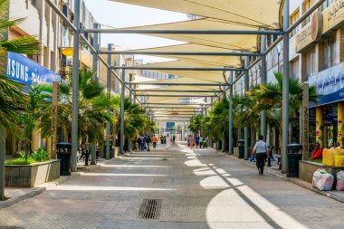 Kuveyt, Kuveyt, 4 Kasım 2016: Kuveyt şehrinin merkezi souq görünümü.