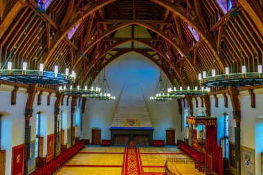 Lahey, Hollanda, 7 Ağustos 2018: Şövalye salonu içinde 