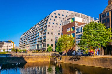 Rotterdam, Hollanda, 5 Ağustos 2018: Markthall bu'nun görünümü