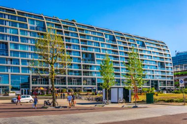 Rotterdam, Hollanda, 5 Ağustos 2018: Markthall bu'nun görünümü
