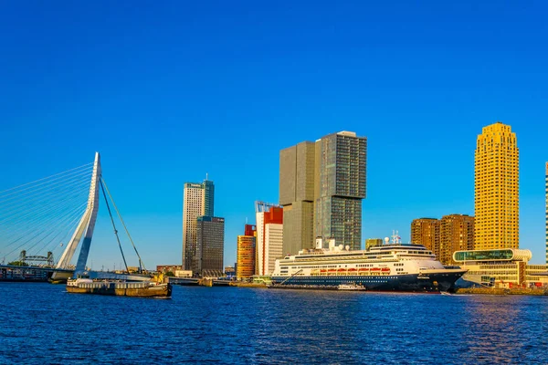 Rotterdam, Nizozemsko, 5. srpna 2018: Holandsko-americká linie a — Stock fotografie